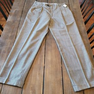 Dior Men's Elegant Gray Dress Pants